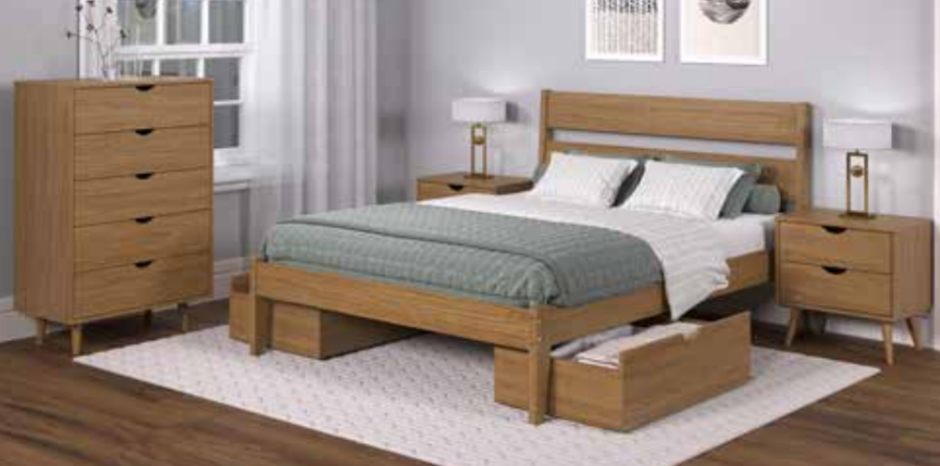 Bed with Storage Option