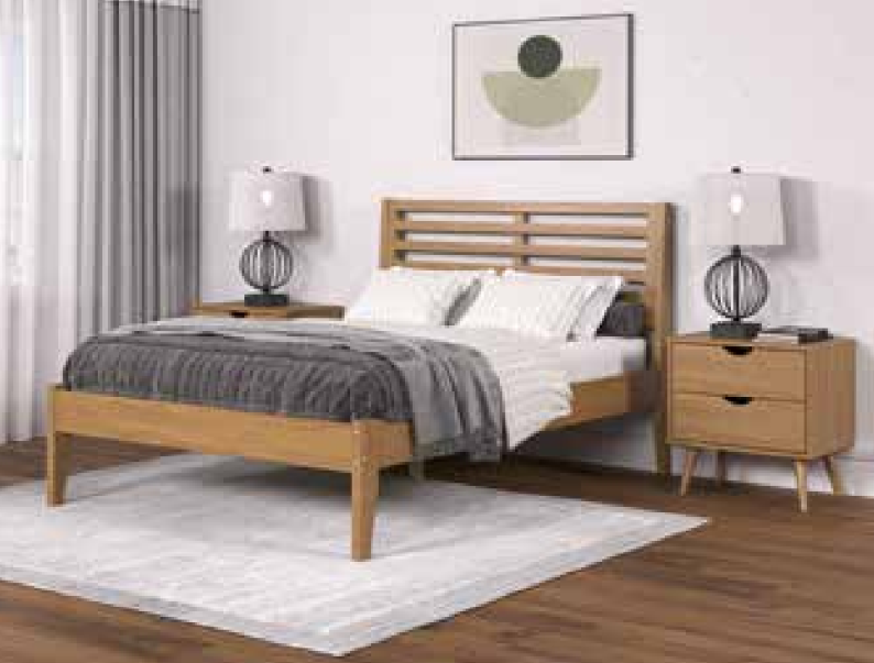 Platform Bed Urban Oak