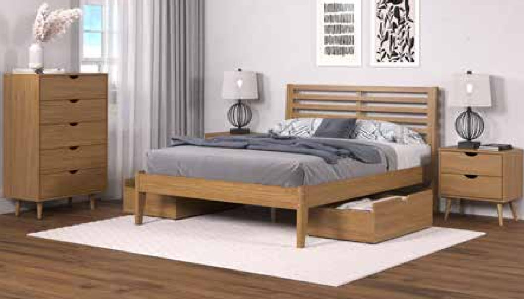 Platform Bed Urban Oak