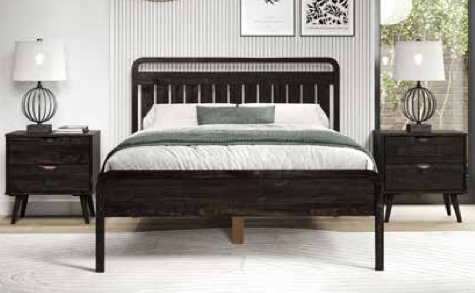 Platform Bed Urban Walnut