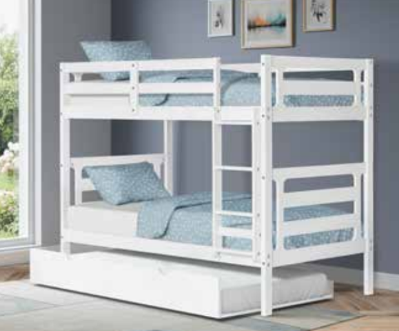 White Bunk Bed