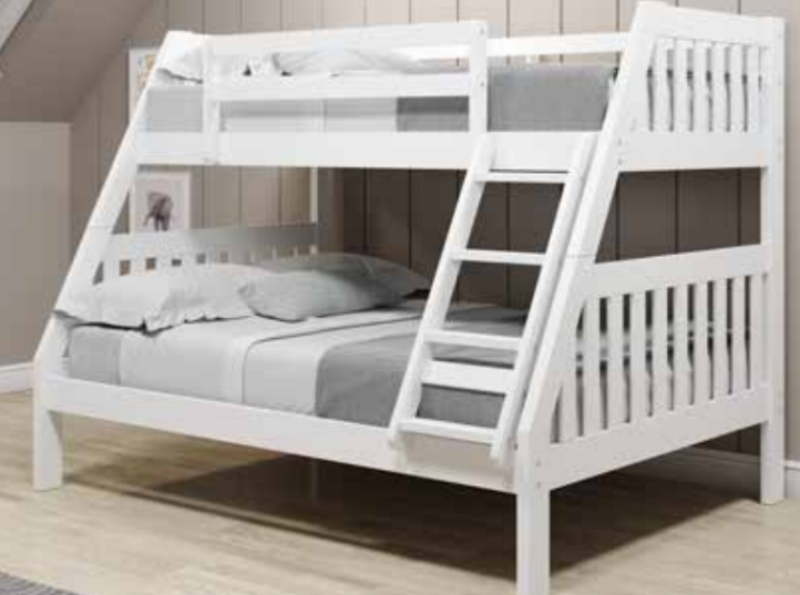 White Mission Bunk Bed
