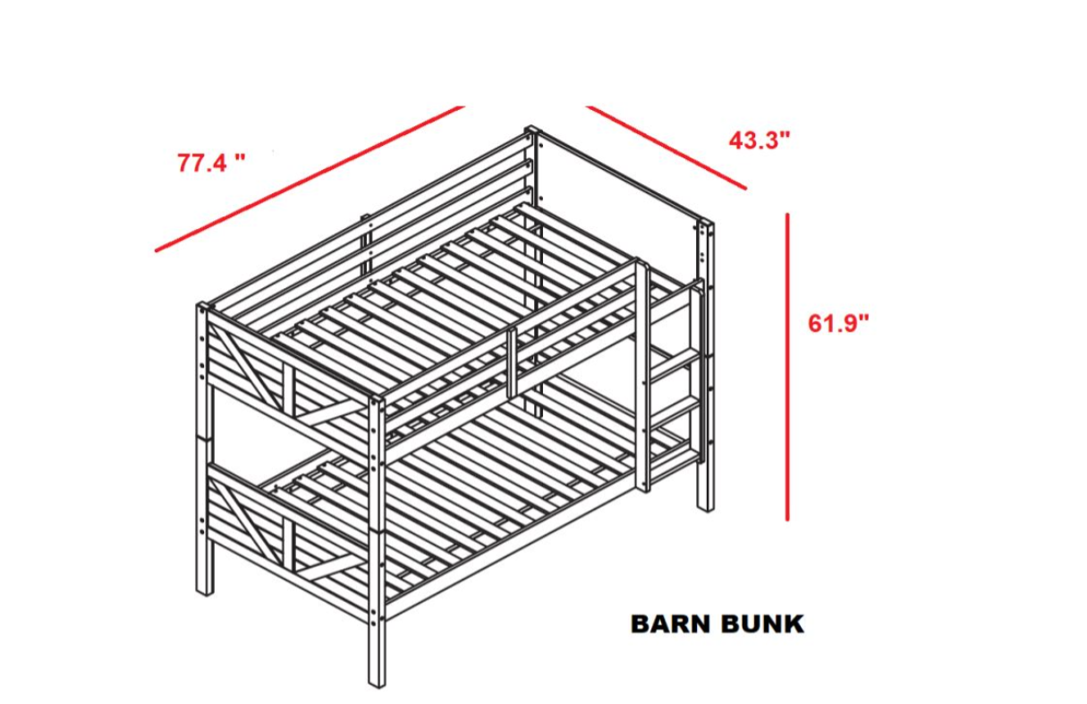 Barn Bunk Bed