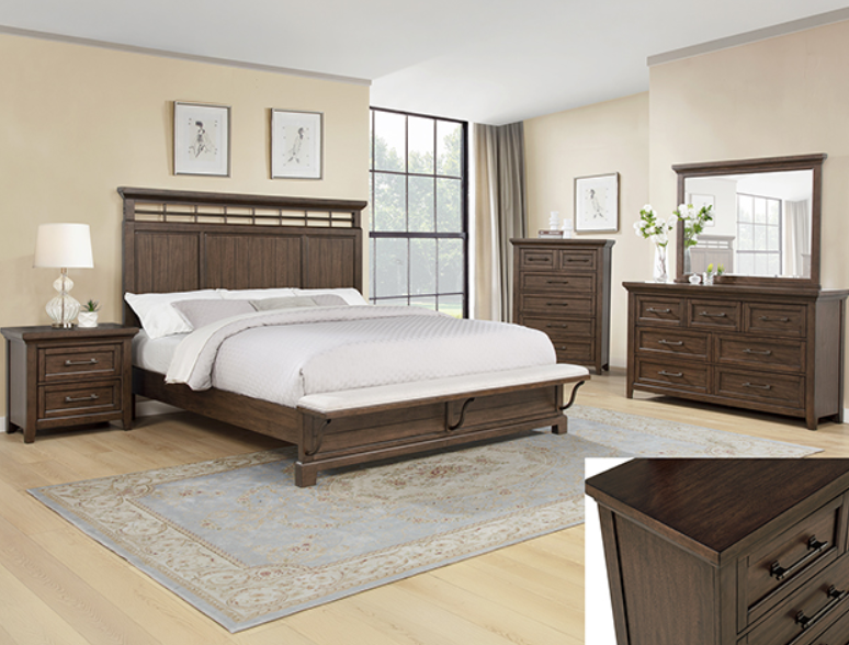 Beckett Brown Bedroom Set