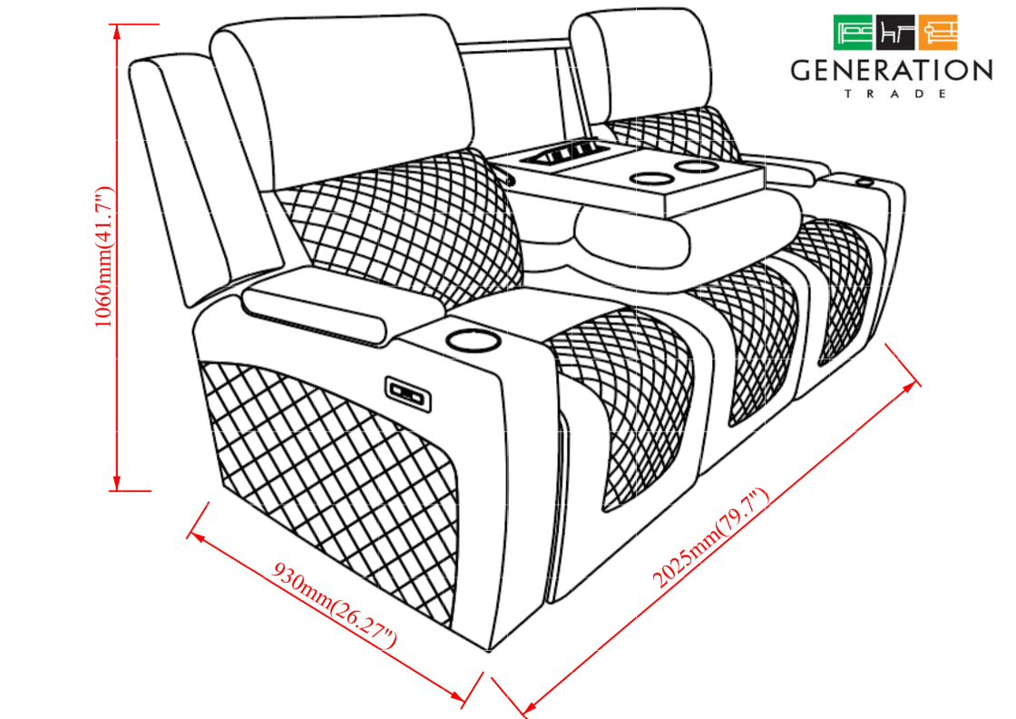 Boss Power Reclining Set