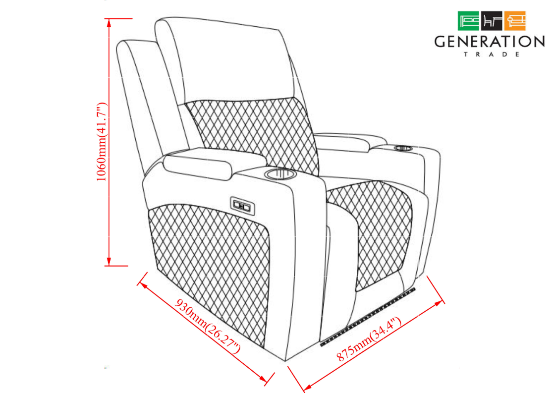 Boss Power Reclining Set