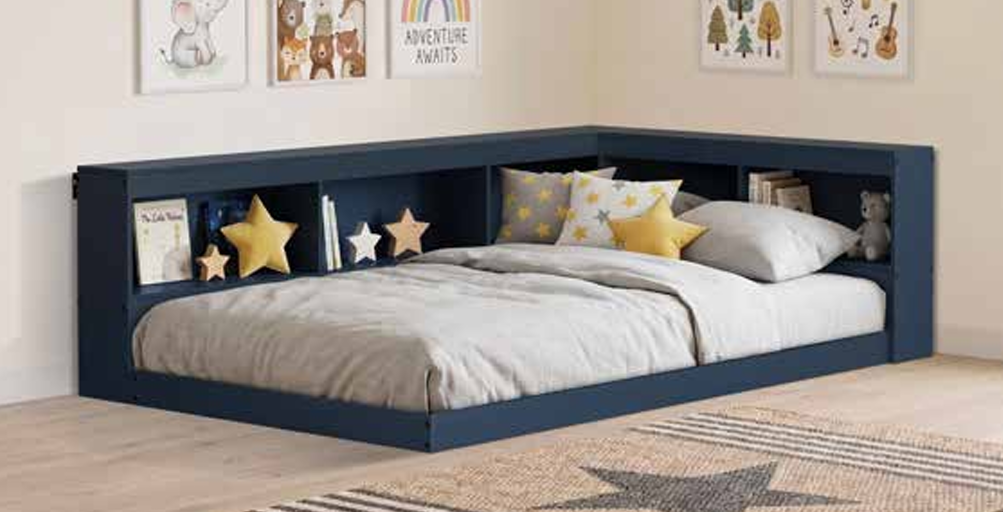Montessori Bookcase Bed