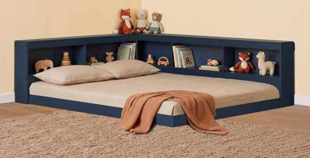 Montessori Bookcase Bed