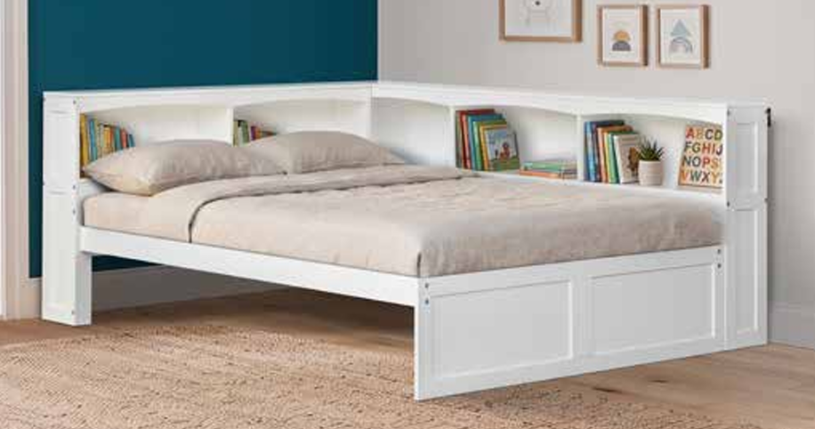 Bookcase Corner Bed