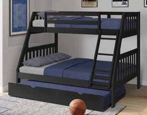 Black Mission Bunk Bed
