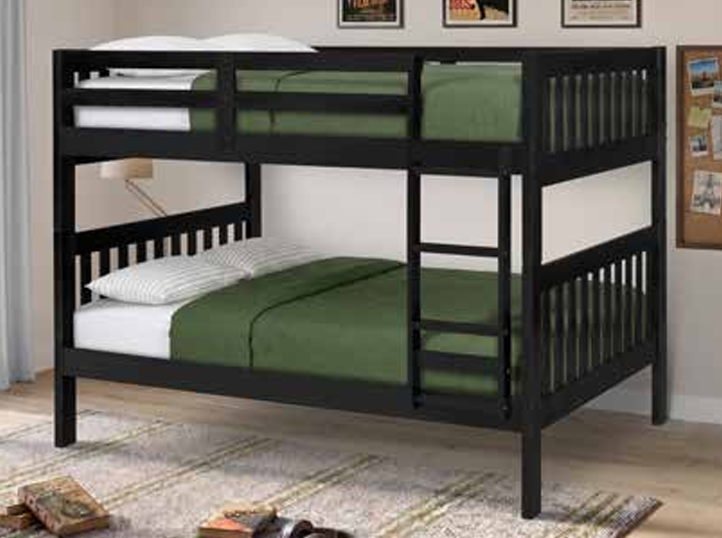 Black Mission Bunk Bed