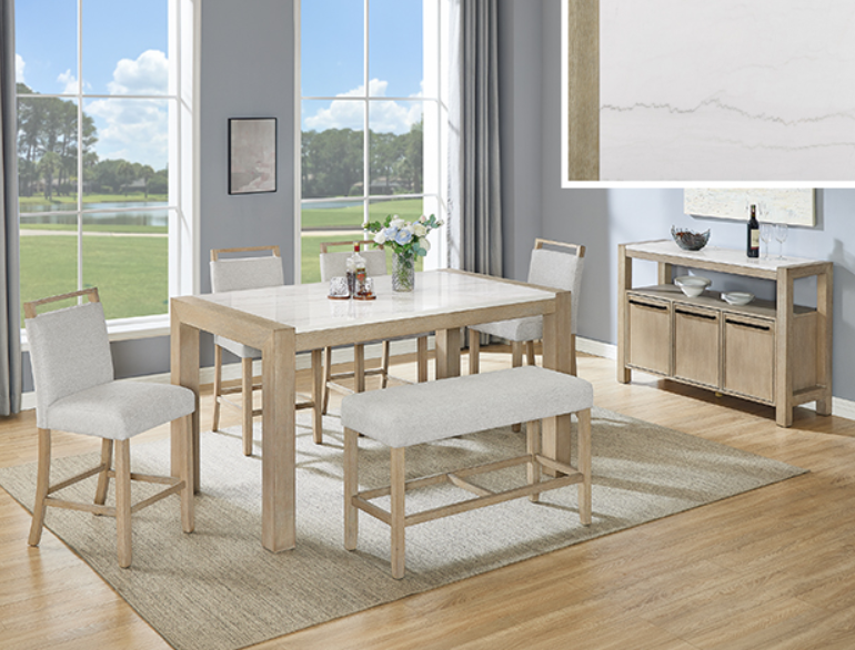 Hazel Counter Height Set