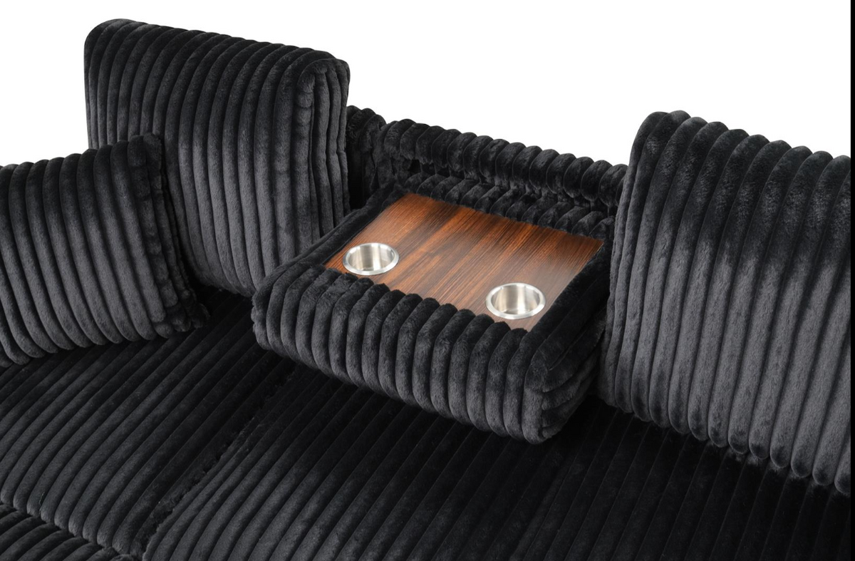 Cozy Sectional with Ottoman
