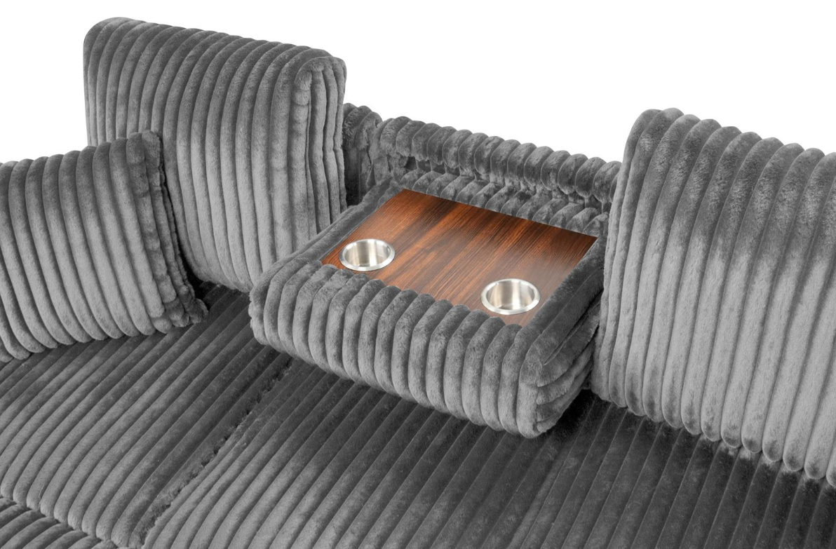 Cozy Sectional with Ottoman