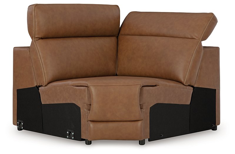 Magic Man Power Reclining Sectional with Console