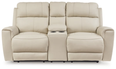 Dahlmoore Power Reclining Loveseat with Console