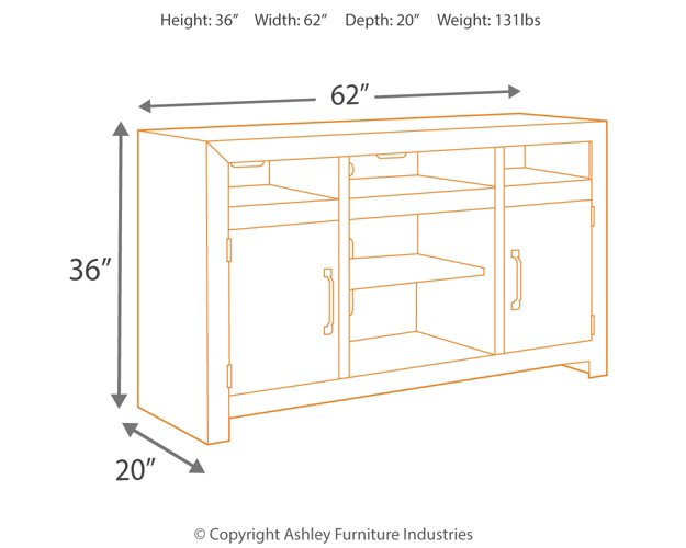 Sommerford 62" TV Stand