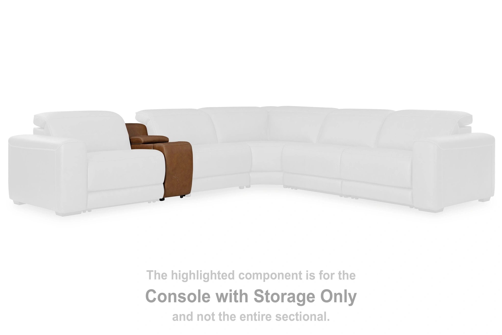 Magic Man 5-Piece Power Reclining Sectional